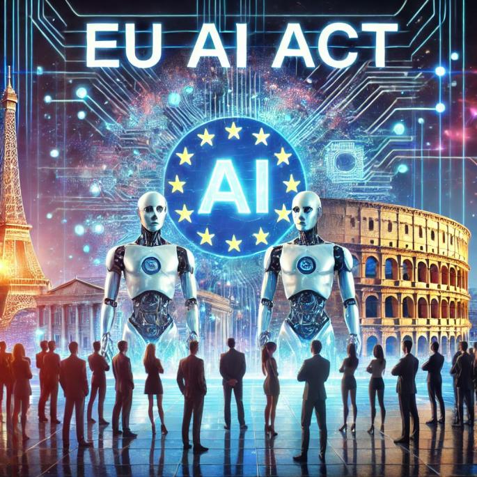 © erstellt mit Microsoft Copilot | Urheber:in: Florian Wanner EU AI Act